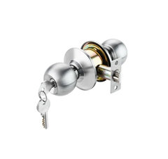 [Hafele] Diy Tay Nắm Tròn, Cửa Đi, Màu Inox Mờ 489.93.130