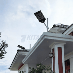 Đèn Đường Năng Lượng Mặt Trời Liền Thể 2 Cánh Kitawa 360W LT5360