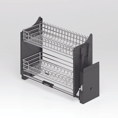 [Hafele] Rổ bát đĩa nâng hạ Oria SUS304 ovan 800 504.71.076