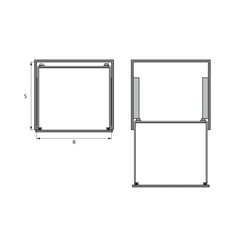 [Hafele] Rổ xoong nồi Cappella 900mm SUS304 549.08.034