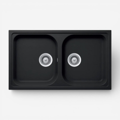 [Hafele] Chậu Hafele Granstone Hs19-Gen2R90 Đen 570.35.380