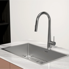 [Hafele] Vòi Bếp Hafele Ht24-Sh1P417-Titan 570.85.441