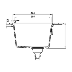 [Hafele] Chậu Sus Satin R10 Hs24-Ssn2S-870_Br 577.25.530