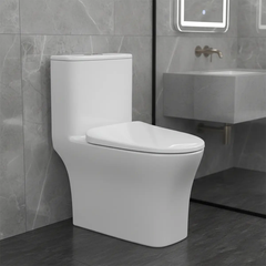 [Hafele] Bồn cầu 1-Khối Kobe 405x650x695 588.79.406