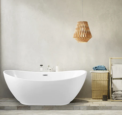 [Hafele] Bồn tắm độc lập Nagoya hình bầu dục 588.99.600