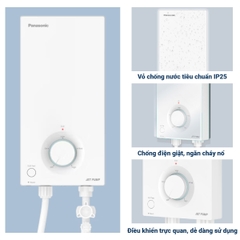 Máy nước nóng có bơm tăng áp dòng V-series DH-3VP1VW [Panasonic]