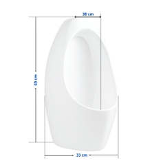 [Rangos] Tiểu nam treo tường không cảm ứng RG-8101