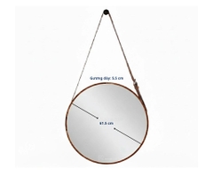 [Rangos] Gương đai da tròn Rangos RG-DA60