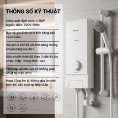 Máy nước nóng trực tiếp 4.5 kW DH-4MP1VW & DH-4MS1VW [Panasonic]