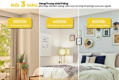 Đèn LED ốp trần LN12N 220x220/18W 6500K SS