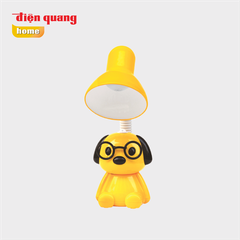 Đèn học để bàn chống cận chú chó tri thức Điện Quang ĐQ DKL17 (Cắm điện trực tiếp)