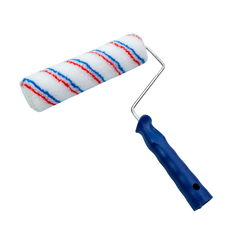 Cọ lăn Việt Mỹ VinPro sọc đỏ xanh, dài 9in VVP