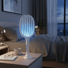 Vợt muỗi thông minh kiêm Đèn bắt muỗi tự động 2 trong 1 Điện Quang EMR10 W