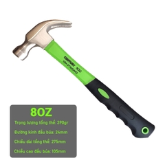 BÚA NHỔ ĐINH CÁN XANH CENTURY 8 OZ / 12 OZ / 16 OZ