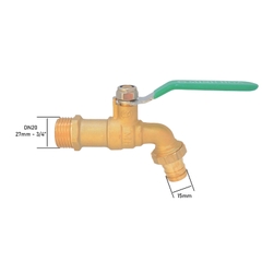 [Minh Hòa] Vòi vườn đồng MIHA - PN10