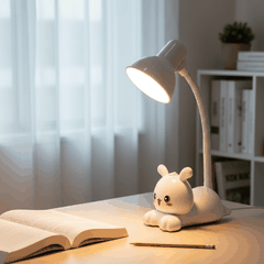 Đèn Bàn Học Chống Cận 5W Hình Con Thỏ DKL21 (Cắm điện trực tiếp)