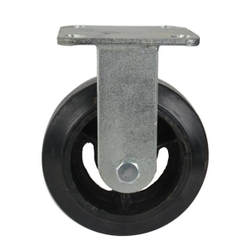 [Bánh xe Huy Hoàng] Bánh xe cao su càng thép