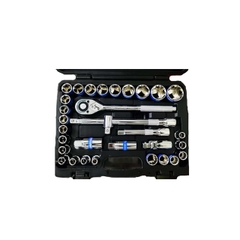 [Crossman] Bộp típ 1/2" - 32 món (VIỀN XANH) 99-099C