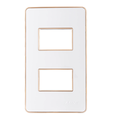 Mặt dùng cho 2 thiết bị viền vàng A602G MPE