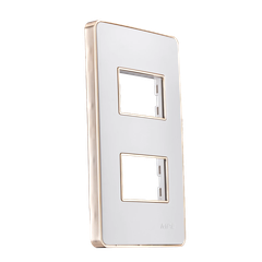 Mặt dùng cho 2 thiết bị viền vàng A602G MPE