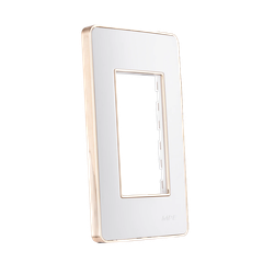 Mặt dùng cho 3 thiết bị viền vàng A603G MPE