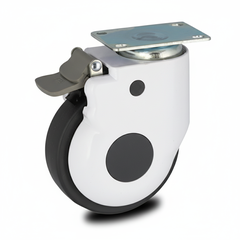 [Bánh xe Huy Hoàng] Bánh xe cao su xoay khóa