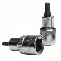 Đầu tuýp 1/2'' ra đầu lục giác 5-12mm Licota