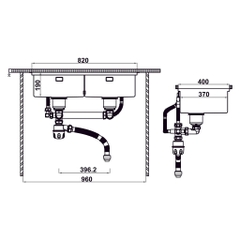 [Hafele] Chậu Sus Ws R1- Hs25-Ssn2S-8644 567.94.023