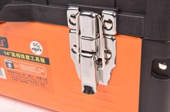 AK-9964 thùng đồ nghề vỏ nhựa đáy sắt 36x17x18 Asaki