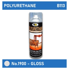 Sơn xịt PU bóng gỗ Bosny Polyurethane 600cc No.1900 (B113)