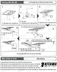 Đèn Đường Năng Lượng Mặt Trời KITAWA Solar Light 150W BC1150