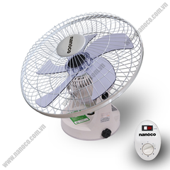 Quạt đảo NOF1609 47W (xám trắng) Nanoco