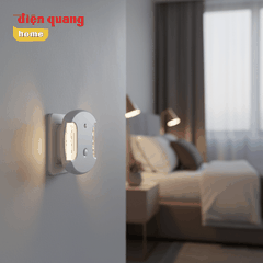 Đèn ngủ cảm biến LED Điện Quang ĐQ LNL05 ( Cảm biến quang và đổi màu tự động )