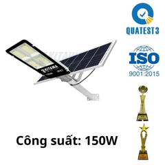 Đèn Đường Năng Lượng Mặt Trời KITAWA Solar Light 150W BC1150