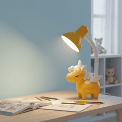 Đèn bàn học chống cận hình kỳ lân Điện Quang ĐQ DKL16 (Cắm điện trực tiếp)