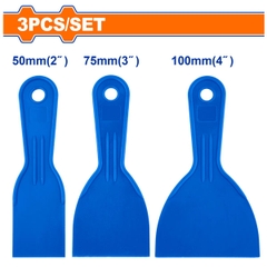 Bộ dụng cụ trét nhựa 3 trong 1 Wadfow WPT3133