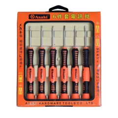 AK-9074 Bộ tua vít viễn thông 6 cây Asaki