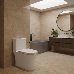 Bồn cầu KPC-C83 – Xả mạnh mẽ với công nghệ ECO, sạch sâu và chống nghẹt hiệu quả