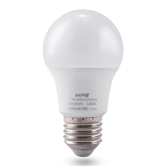 Bóng đèn led bulb chống ẩm 5W 2800-3200K MPE LBD3-5V