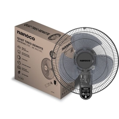 Quạt treo tường Nanoco model NWF1615RC-GR màu ghi (3 chế độ gió, công suất 47W)