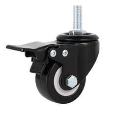 [Bánh xe Huy Hoàng] Bánh xe PVC đen trắng