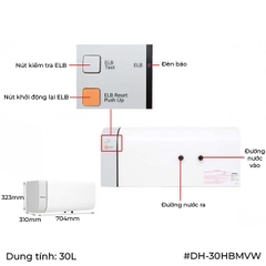 Máy nước nóng gián tiếp [Panasonic]