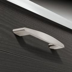 Tay nắm tủ Hafele Chrome bóng 180x26mm 110.34.236