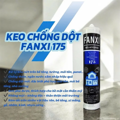 Keo chống thấm dột gốc Fanxi MS-Hybrid T-Flex 175 300ML Grey