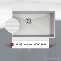 [Hafele] Chậu Sus Ws R0 Hs24-Ssn1S-8644 _Silver 567.24.477