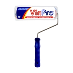 Cọ lăn Việt Mỹ VinPro sọc đỏ xanh, dài 9in VVP