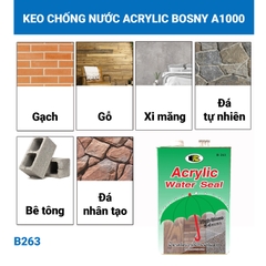 Chống thấm Acrylic Bosny B263 0.95L