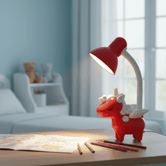 Đèn bàn học chống cận hình kỳ lân Điện Quang ĐQ DKL16 (Cắm điện trực tiếp)