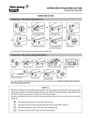 Đèn LED tube Điện Quang ĐQ LEDTU09 18W