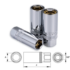 [Crossman] Đầu típ mở Bugi 3/8" (cao su) có lục giác